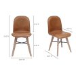 Napoli - Dining Chair (Set of 2) - Brown Online Hot Sale