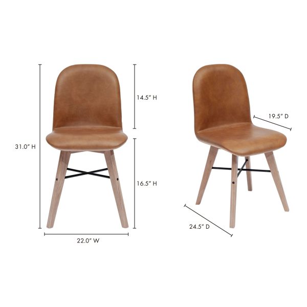 Napoli - Dining Chair (Set of 2) - Brown Online Hot Sale