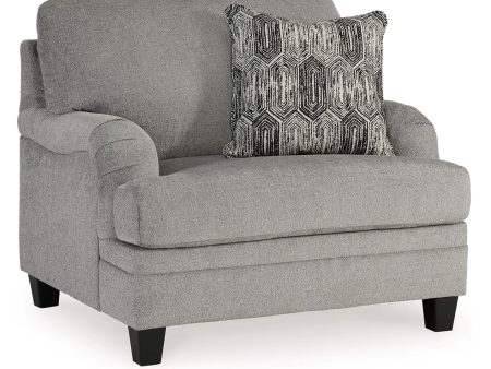 Davinca - Charcoal - Chair And A Half on Sale