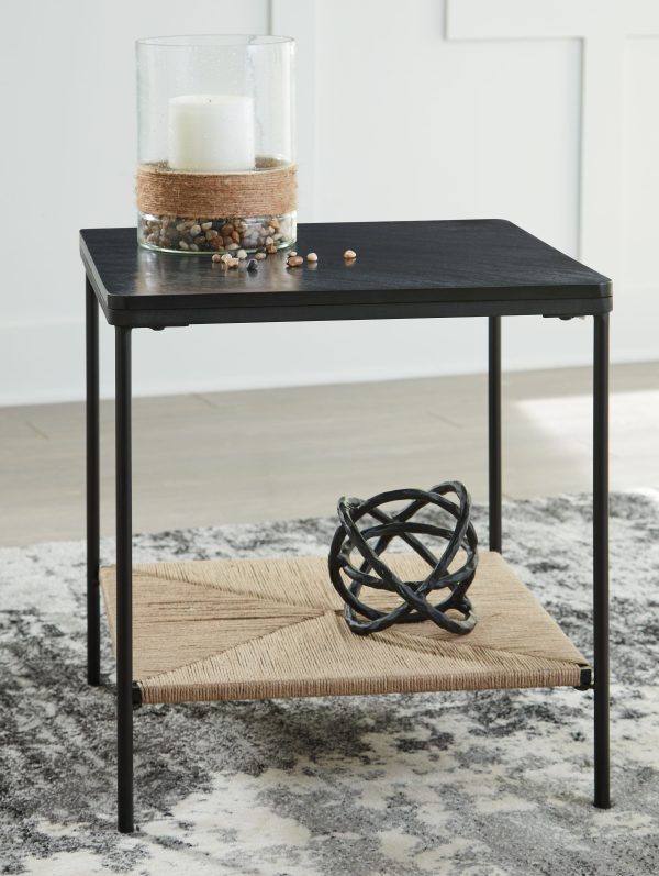 Minrich - Black   Natural - Accent Table Sale