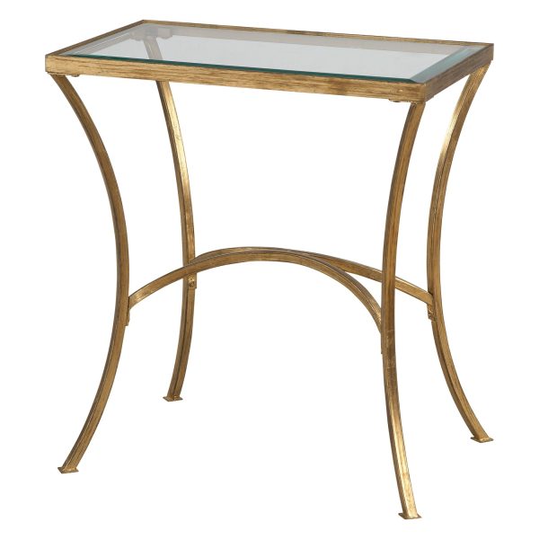 Alayna - End Table - Gold Discount