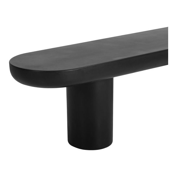 Rocca - Bench - Black - Concrete Online now