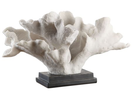 Blade Coral - Statue - White Online Hot Sale