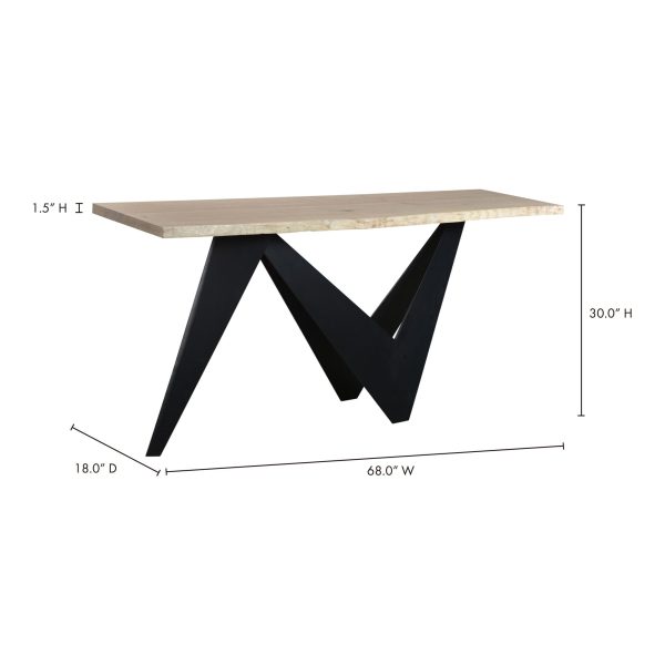 Bird - Console Table - White Oak Sale