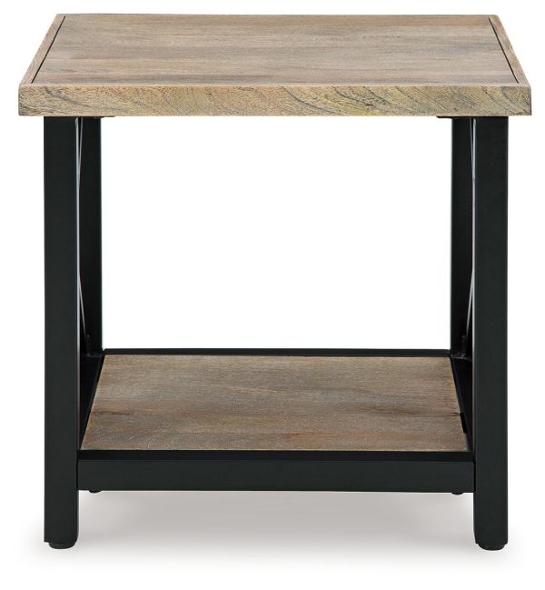 Bristenfort - Brown   Black - Rectangular End Table Hot on Sale