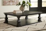 Wellturn - Black - Rectangular Cocktail Table Sale