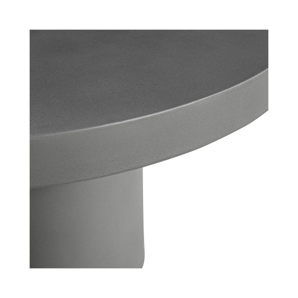 Cassius - Round Outdoor Dining Table - Cement Hot on Sale