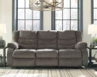 Tulen - Dark Gray - Reclining Sofa Online Sale