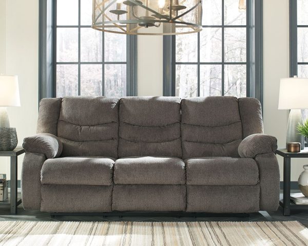 Tulen - Dark Gray - Reclining Sofa Online Sale