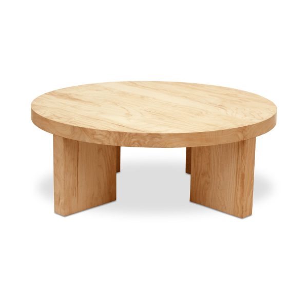 Oregon - Round Coffee Table - Natural Online Sale