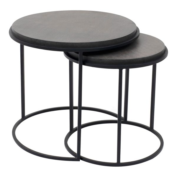 Roost - Nesting Tables (Set of 2) - Black For Cheap