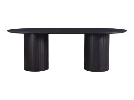 Povera - Dining Table - Black - Acacia Wood For Cheap