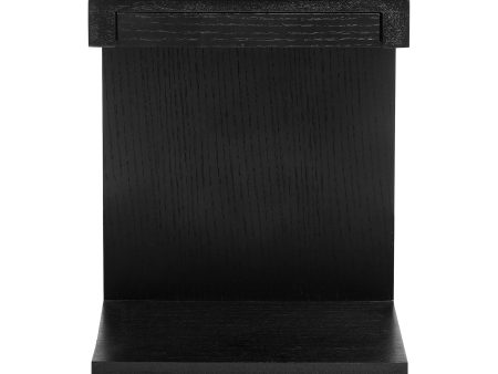 Zio - Sidetable - Black Oak Hot on Sale