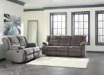 Tulen - Gray - 2 Pc. - Reclining Sofa, Reclining Loveseat Fashion