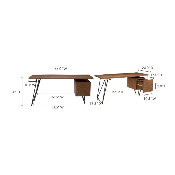 Nailed - Desk - Light Brown Sale