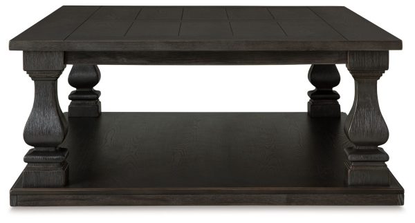 Wellturn - Black - Rectangular Cocktail Table Sale