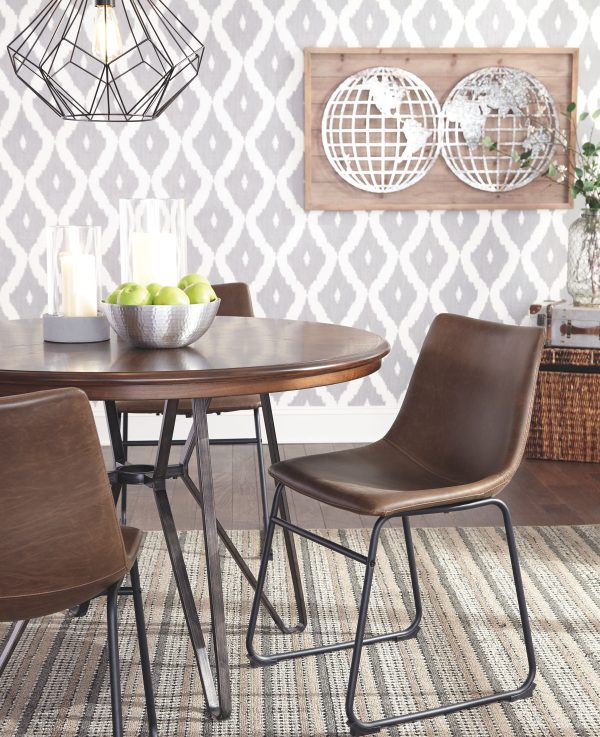 Centiar - Brown - Round Dining Room Table Discount