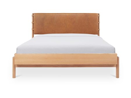 Colby - King Bed - Camel Online now