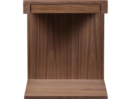 Zio - Sidetable - Walnut Online Hot Sale