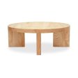 Oregon - Round Coffee Table - Natural Online Sale