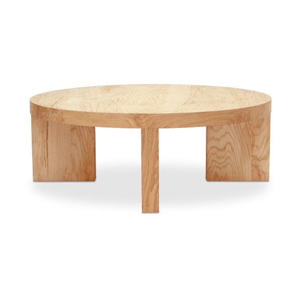 Oregon - Round Coffee Table - Natural Online Sale