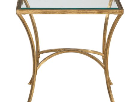 Alayna - End Table - Gold Discount