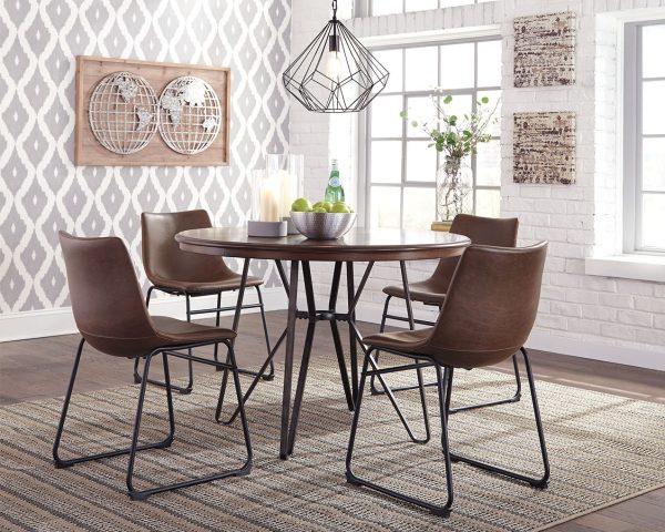 Centiar - Brown - Round Dining Room Table Discount