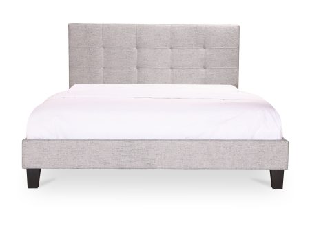 Eliza - King Bed Upholstery - Gray For Discount