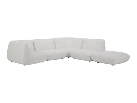 Zeppelin - Dream Modular Sectional - White Online Sale