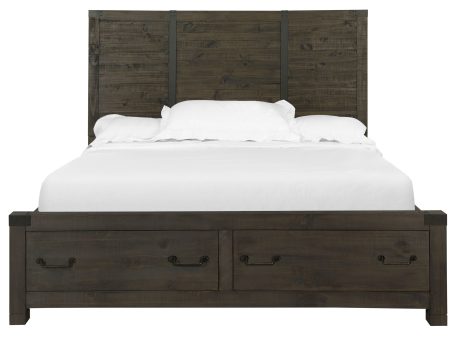 Abington - Panel Bed With Storage Sale