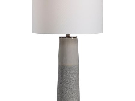 Abdel - Glaze Table Lamp - Gray Fashion