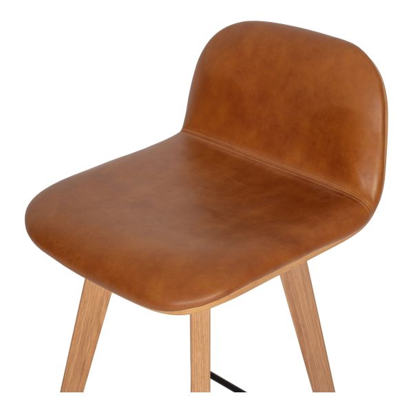 Napoli - Leather Barstool - Tan For Sale