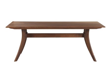 Florence - Rectangular Dining Table Small - Walnut Discount