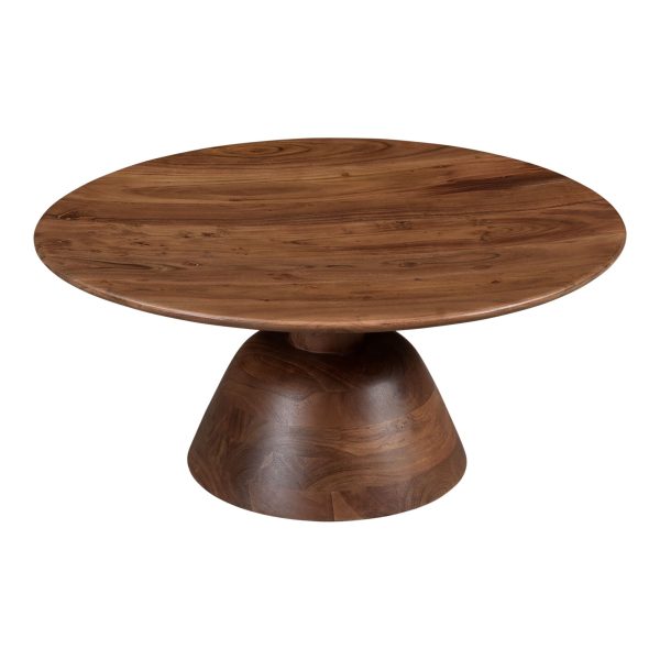 Nels - Coffee Table - Dark Brown For Discount