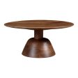 Nels - Coffee Table - Dark Brown For Discount