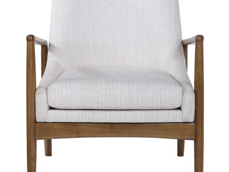 Bev - Accent Chair - White on Sale