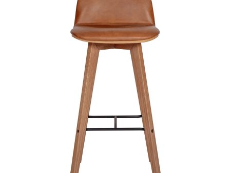 Napoli - Leather Barstool - Tan For Sale