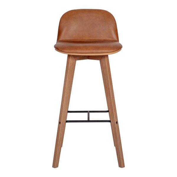 Napoli - Leather Barstool - Tan For Sale