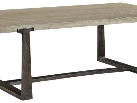 Dalenville - Gray - Rectangular Cocktail Table Online Hot Sale