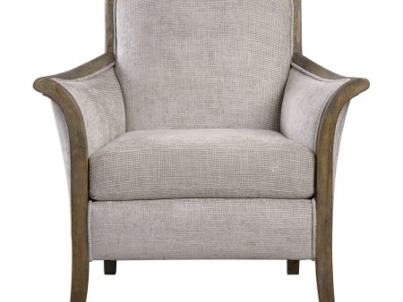 Brittoney - Armchair - Taupe Online now