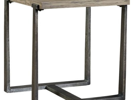 Dalenville - Gray - Rectangular End Table For Sale