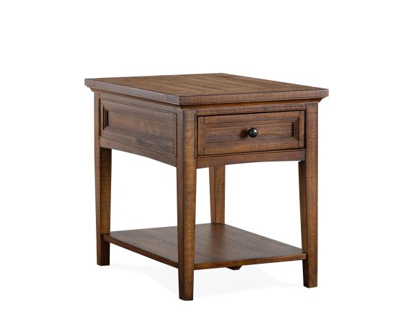 Bay Creek - Rectangular End Table - Toasted Nutmeg on Sale