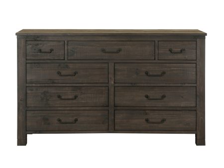 Abington - Drawer Dresser - Weathered Charcoal Online Hot Sale