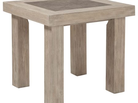 Hennington - Light Brown - Rectangular End Table For Discount