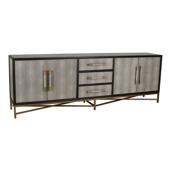 Mako - Sideboard Large - Dark Gray Cheap