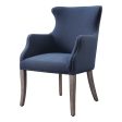 Yareena - Wing Chair - Blue For Discount