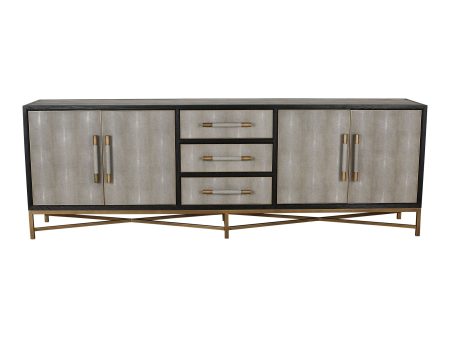 Mako - Sideboard Large - Dark Gray Cheap