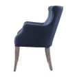 Yareena - Wing Chair - Blue For Discount