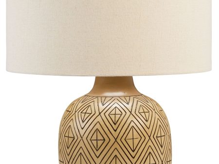 Jairgan - Tan   Black - Poly Table Lamp (Set of 2) Online now