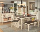 Whitesburg - Brown   Cottage White - Dining Room Server Sale